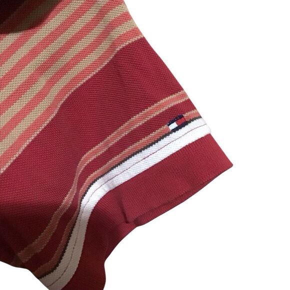 Tommy Hilfiger Striped Polo Shirt XL - Picture 2 of 7
